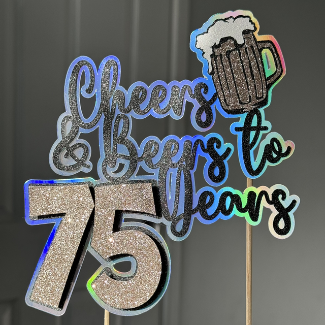 Large Layered Cake Topper