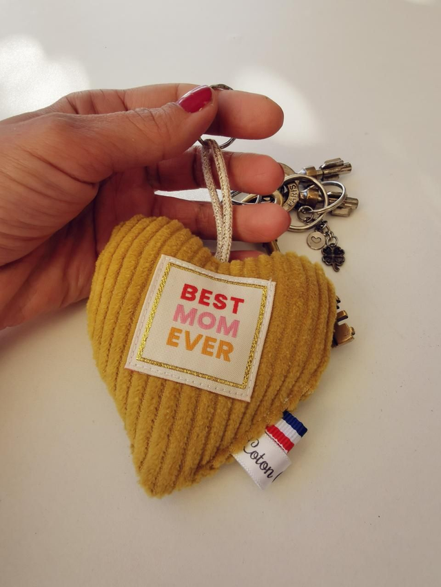 Porte-clefs COLETTE velour mouth 