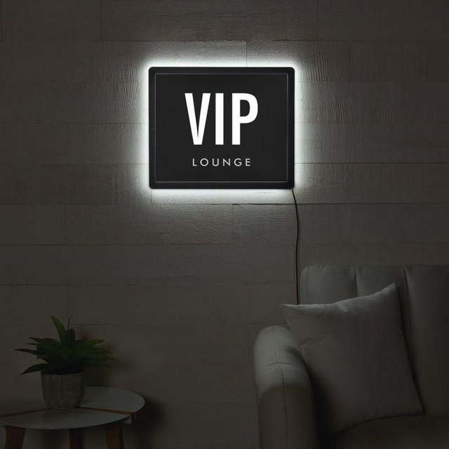 Enseigne lumineuse d'intérieur 