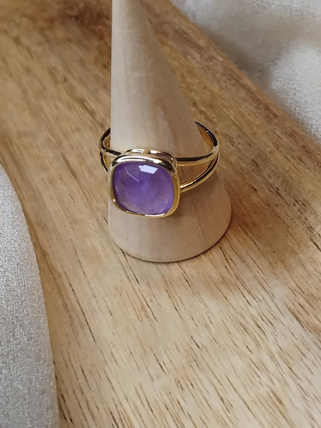 Bague ajustable en acier inoxydable 