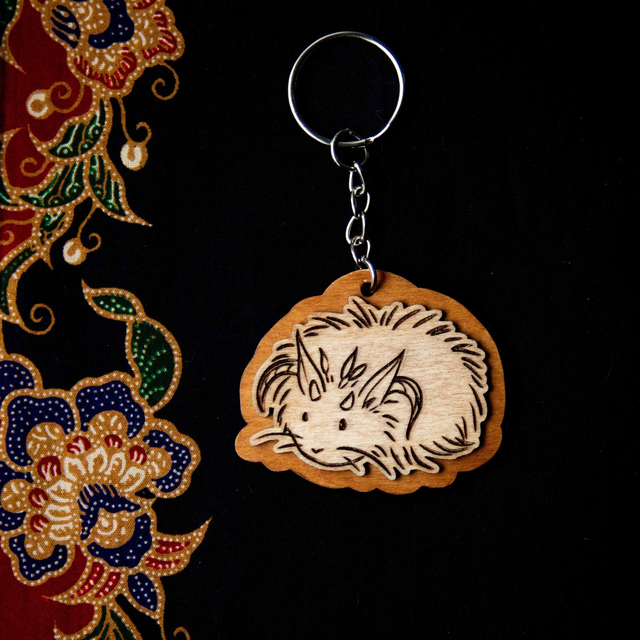 Porte clés - petit esprit de la forêt