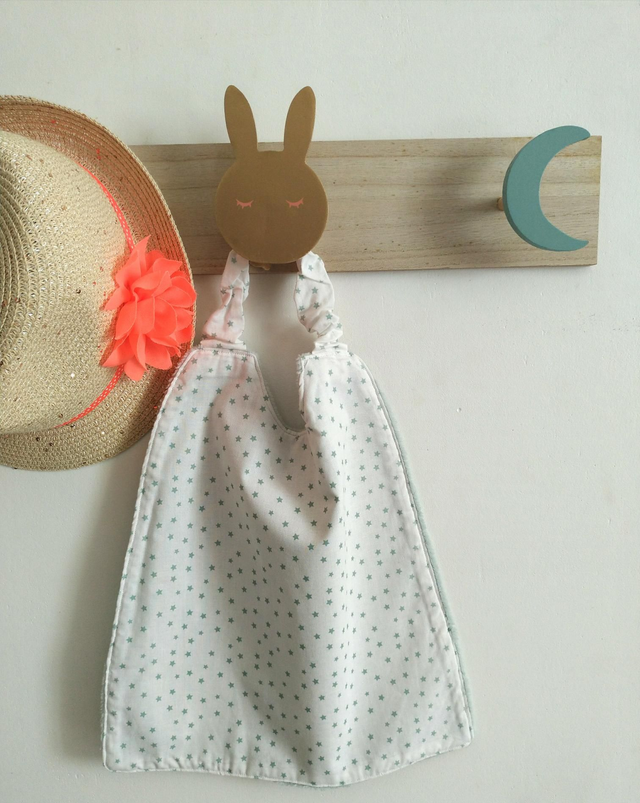 Grand bavoir / Serviette de cantine 