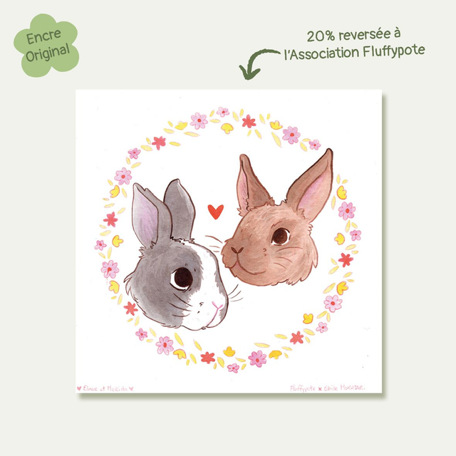 Elinor &amp; Merida – Œuvre originale solidaire