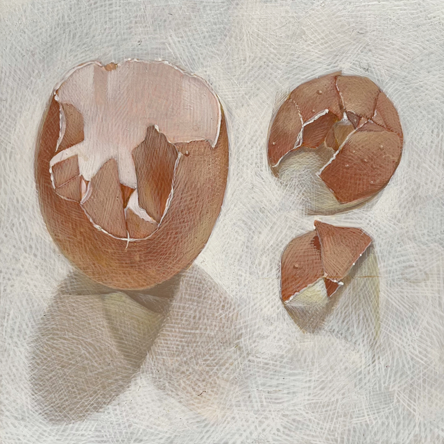 Original Painting: Egg Study I