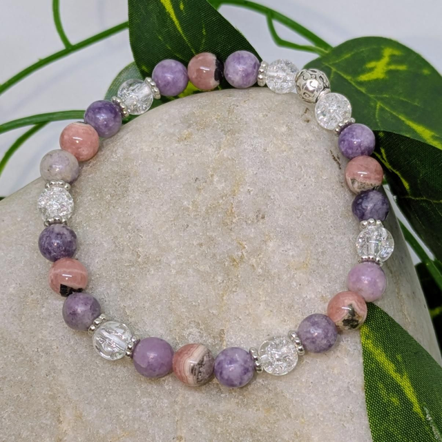 Bracelet &quot;Romantisme&quot; 6mm BR-015