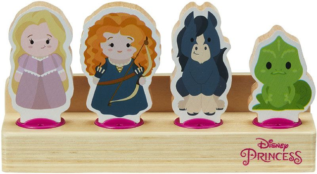 Disney Wooden Princess Figures