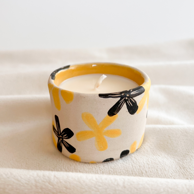 Bougie mini jaune