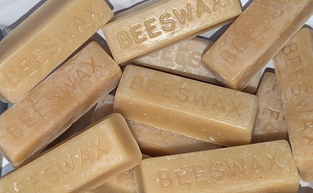 Handmade Beeswax Bars (Approx 33g)