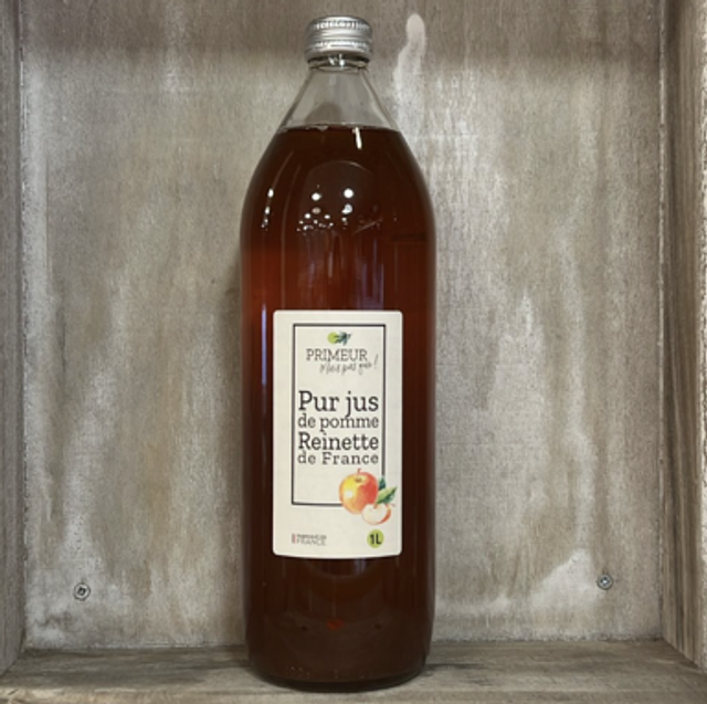 Pur jus de pomme Reinette de France (1L)