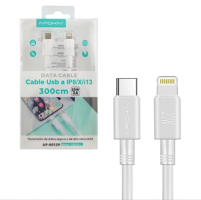 Cable 100W tipo c iphone