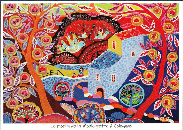 Carte postale Le moulin de la Mouleyrette