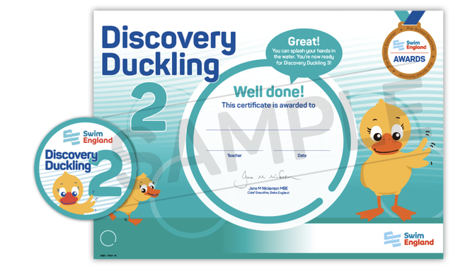 Discover Duckling 2 Certificate