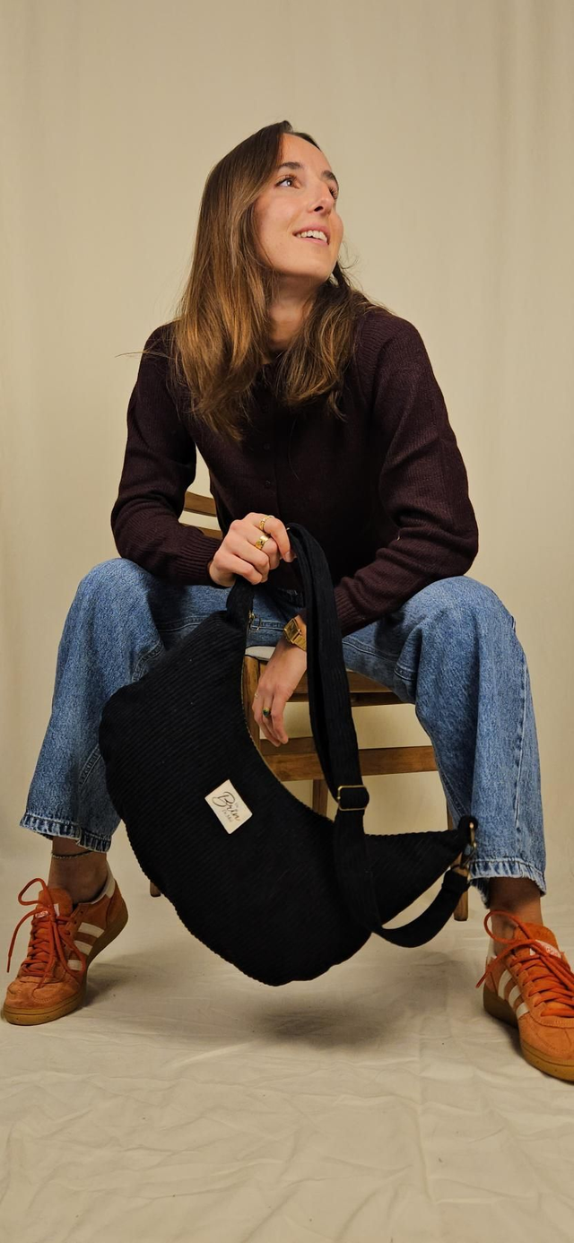Le sac croissant noir
