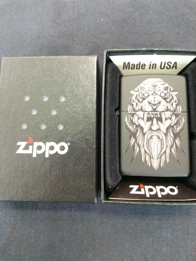 Tattoo Man Design Genuine Zippo Lighter 