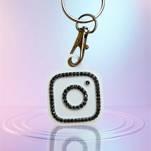 Insta noir paillettes 