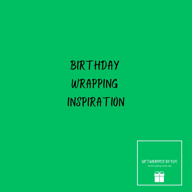 Birthday Wrapping Inspiration Masterclass Recording