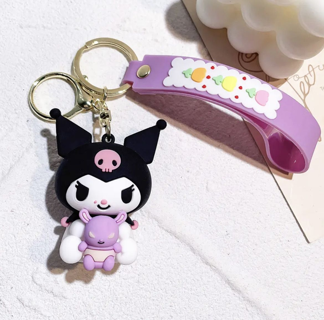 0379- Sanrio - Kuromi - beer paars