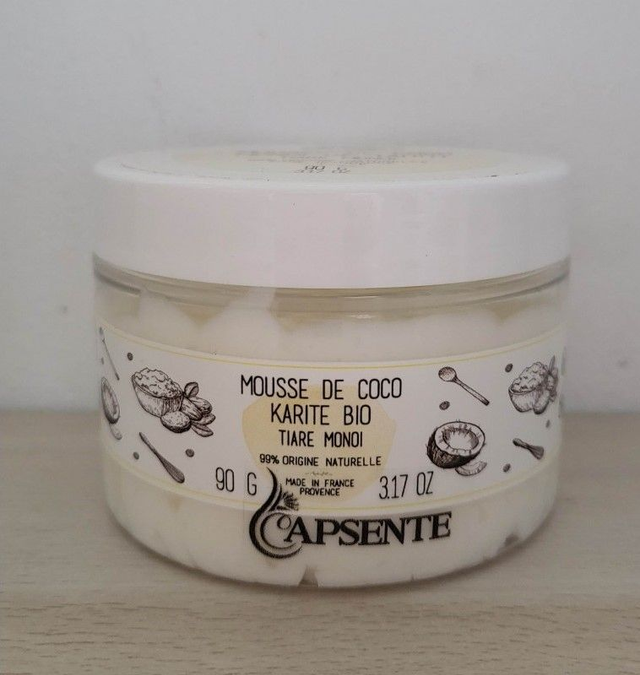 Mousse de coco karité bio