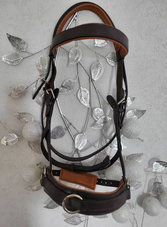 Sidepull SOLIBEL -cuir  havane – Taille Full – Occasion excellent état