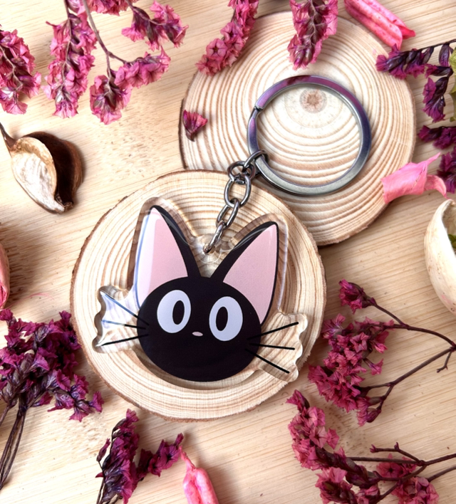 Porte-clés Chat Noir