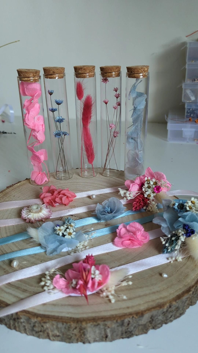 Fioles en verre - Blue 2