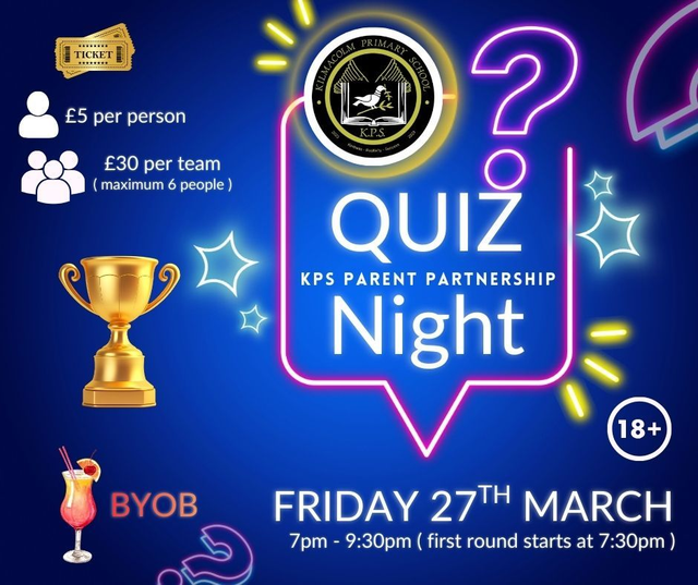 QUIZ TEAM ENTRY ( 6 PLAYERS )