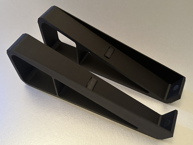 DDJ-FLX4 Stands (Higher Raised) *BLACK* (pair) With Anti-slip Grips