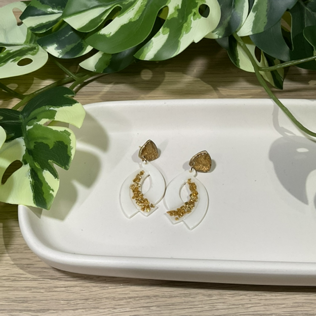 Traumspuren: Ohrstecker mit Anhänger #0606