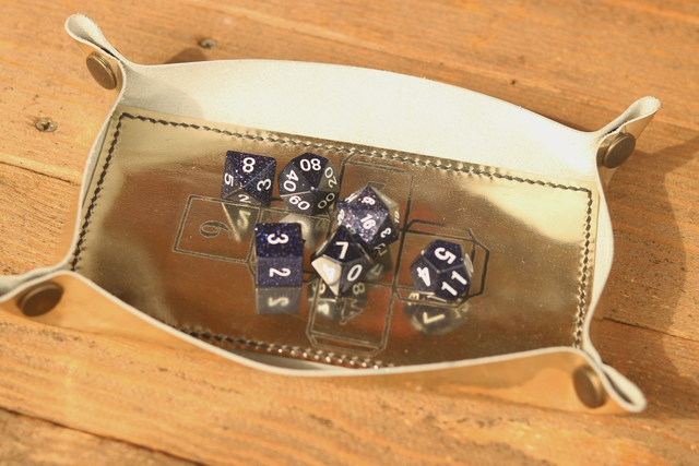 Silver dicetray