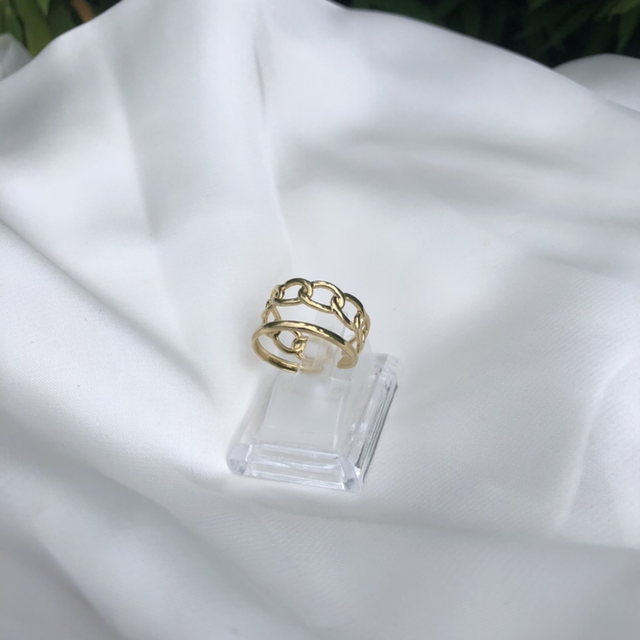 Livia * bague double range 