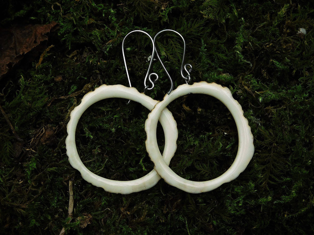 Boucles pendantes - Cercles de grande taille