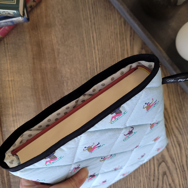 Pochette pour livre Grand Format : Sports d'hiver Luge