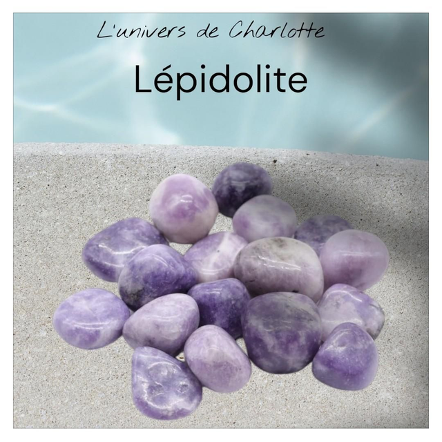 Pierre roulée "Lépidolite"