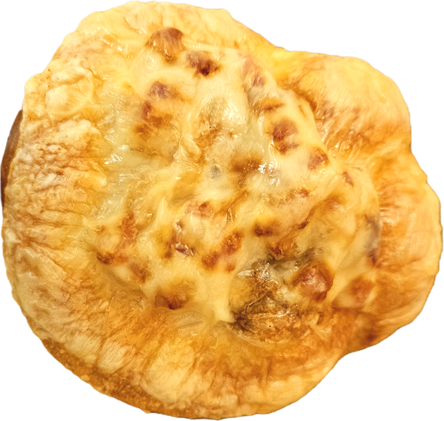 Laugenknoten mit Käse+Speck