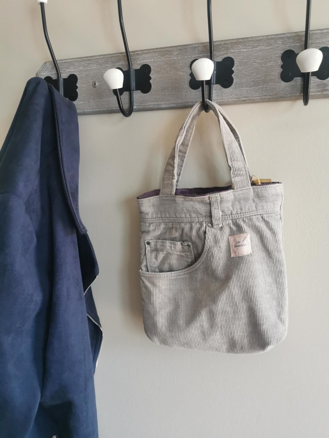 Mini sac #140 - Velours recyclé pour un style unique