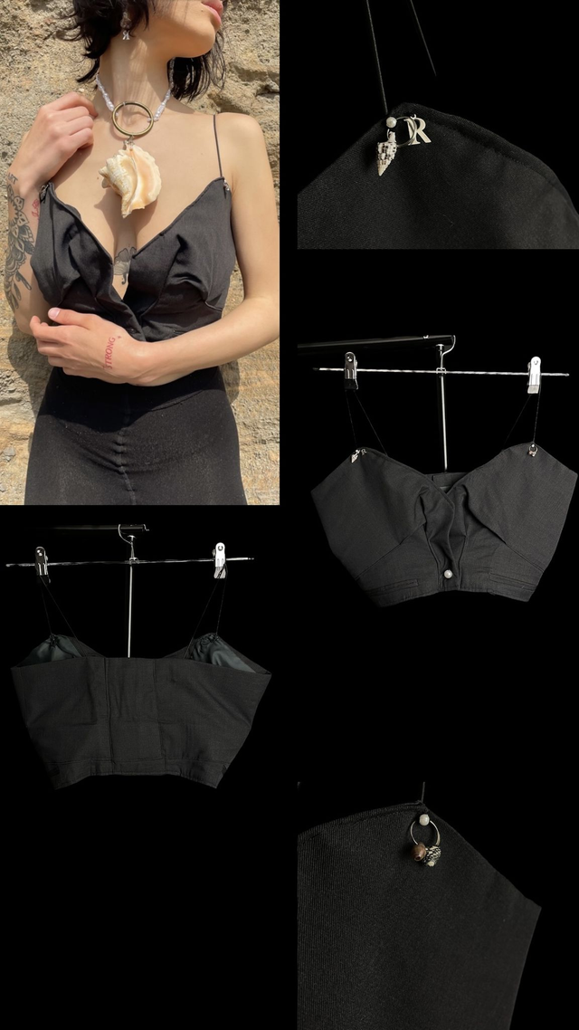 Bustier Upcycled - Paul(e) M