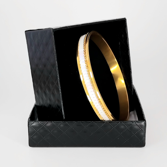 Calypso Blanc et doré