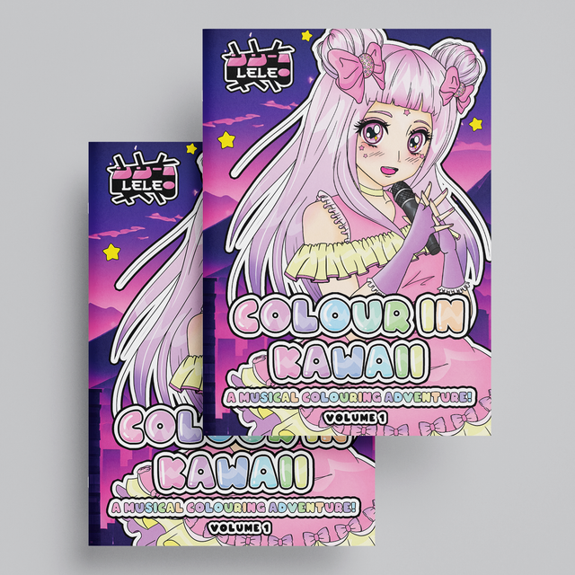 Colour In Kawaii (Volume 1) - A Musical Colouring Adventure