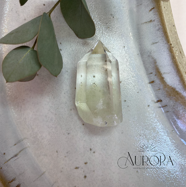 Limonenquarz Spitze poliert #4