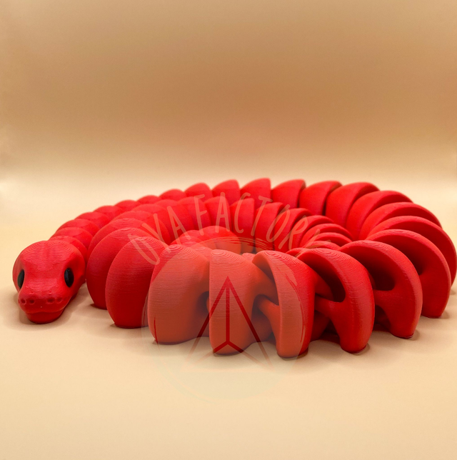 Grand serpent articulé 