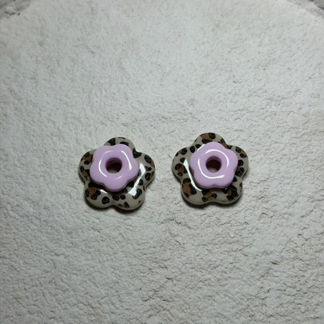 Bouquet de capucine Léopard &amp; Rose pastel