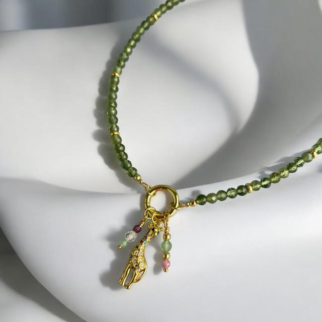 Collier Girafe Dorée 