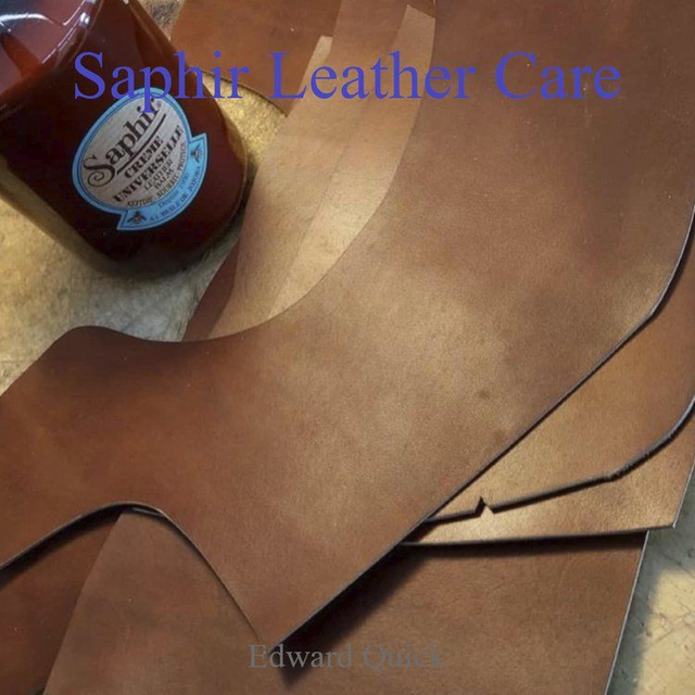 SAPHIR BEAUTE DU CUIR - CREME UNIVERSELLE (LEATHER BALM CREAM) - 150ml Neutral or Black and 500ml or 1000ml Neutral