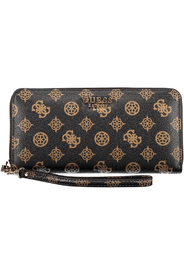 GUESS JEANS PORTAFOGLIO DONNA MARRONE