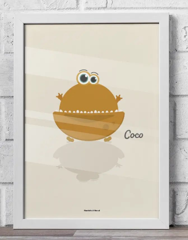 05 - Affiche enfant monstre