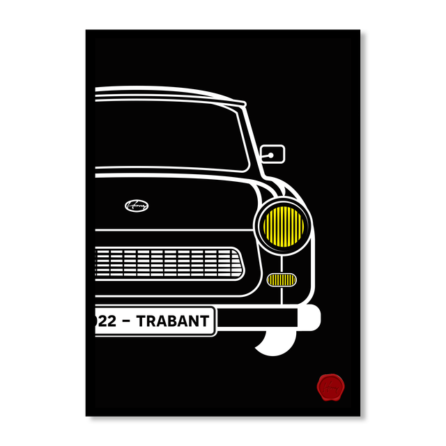 Trabant (cut) - 141022 - Hony | Kunstdruck