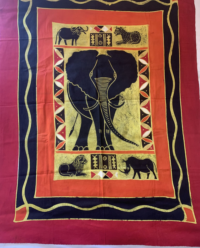 Big Five Patterned Batik