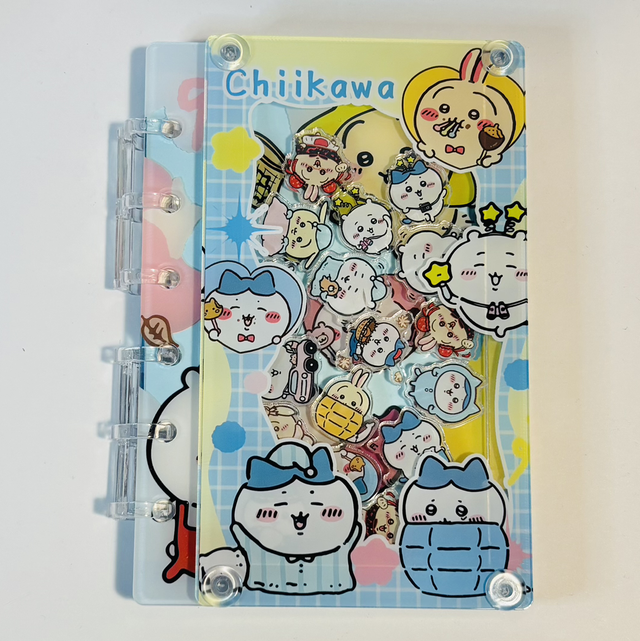 Acrylic Chiikawa character shaker notebook