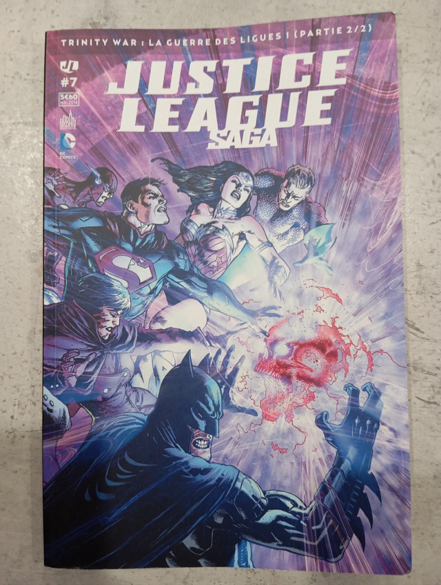 Comics justice league saga #7