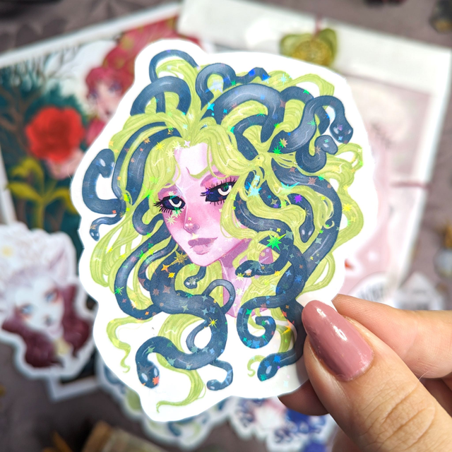 Médusa | Glossy ou Holographique